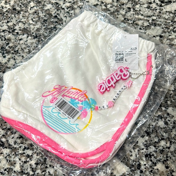 Barbie x Forever 21 Booty Shorts Malibu Barbie comes with hang tags NWT - Picture 7 of 10